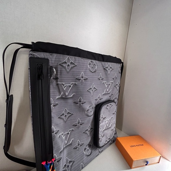 Pre Loved Louis Vuitton Black Backpack - Picture 4 of 8